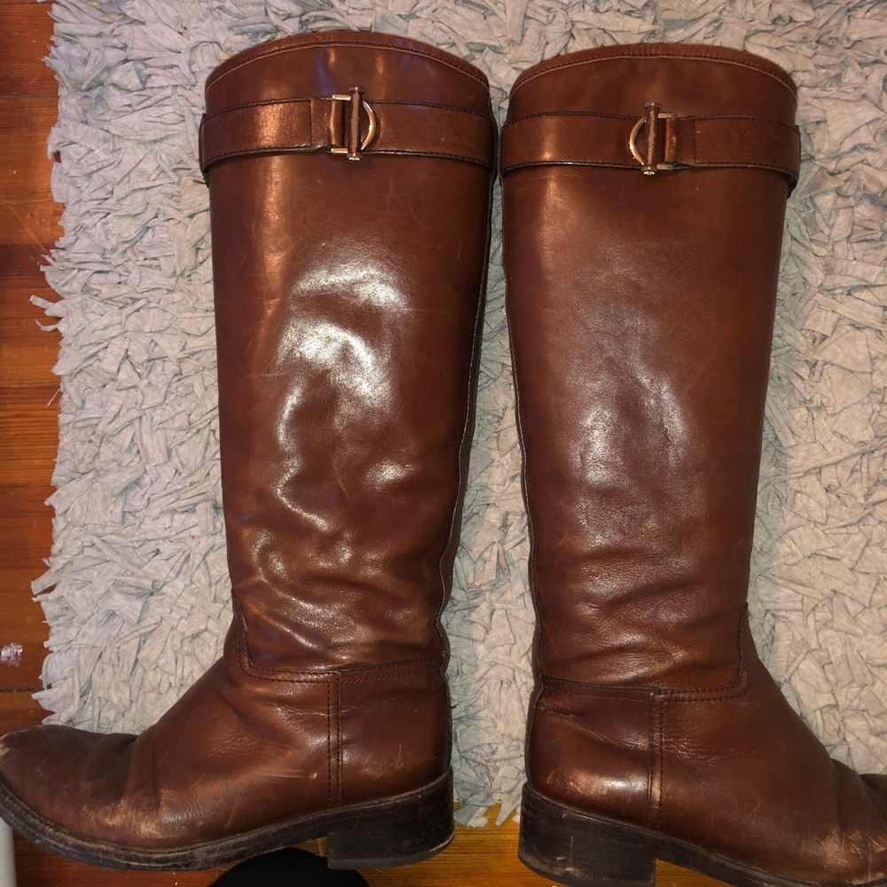 Tory Burch Brown Boots (WORN)